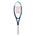 Wilson rakieta tenisowa Ultra Power 100in/268g/Allround 2024 niebieska - naciągnięta -
